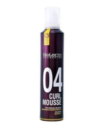 Hårmousse Til Krøller Salerm Curl Mousse Ekstra Stærkt Hold 405 8420282038713