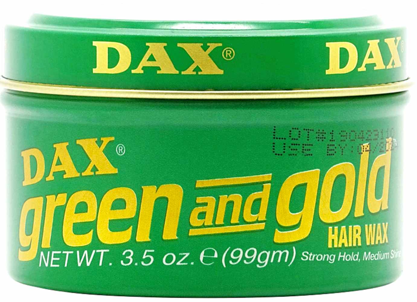 Dax Green And Gold Hair Wax 077315000056