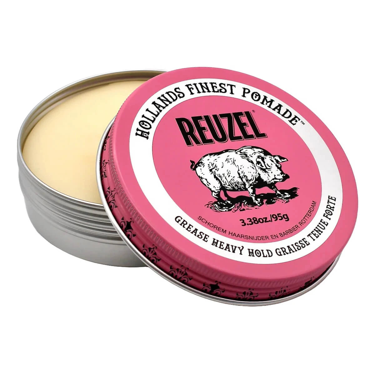 Reuzel Pink Grease Pomade Heavy Hold 850047821997