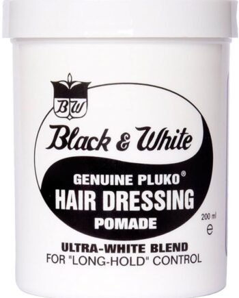 Black   White Hair Dressing Pomade 200 075610948103